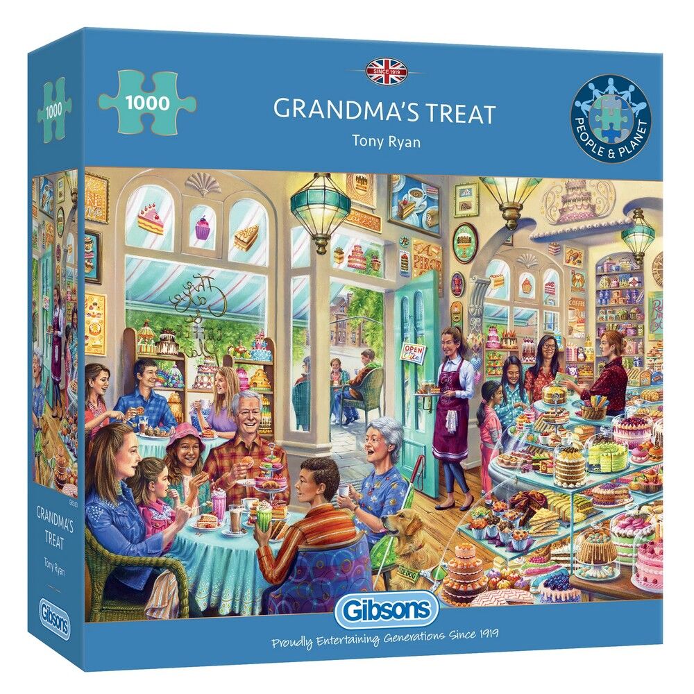 Gibsons 1000pc - Grandma'S Treats Puzzle