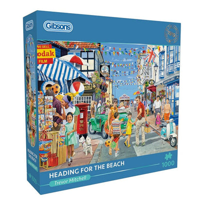Gibsons 1000pc - Heading For The Beach Puzzle
