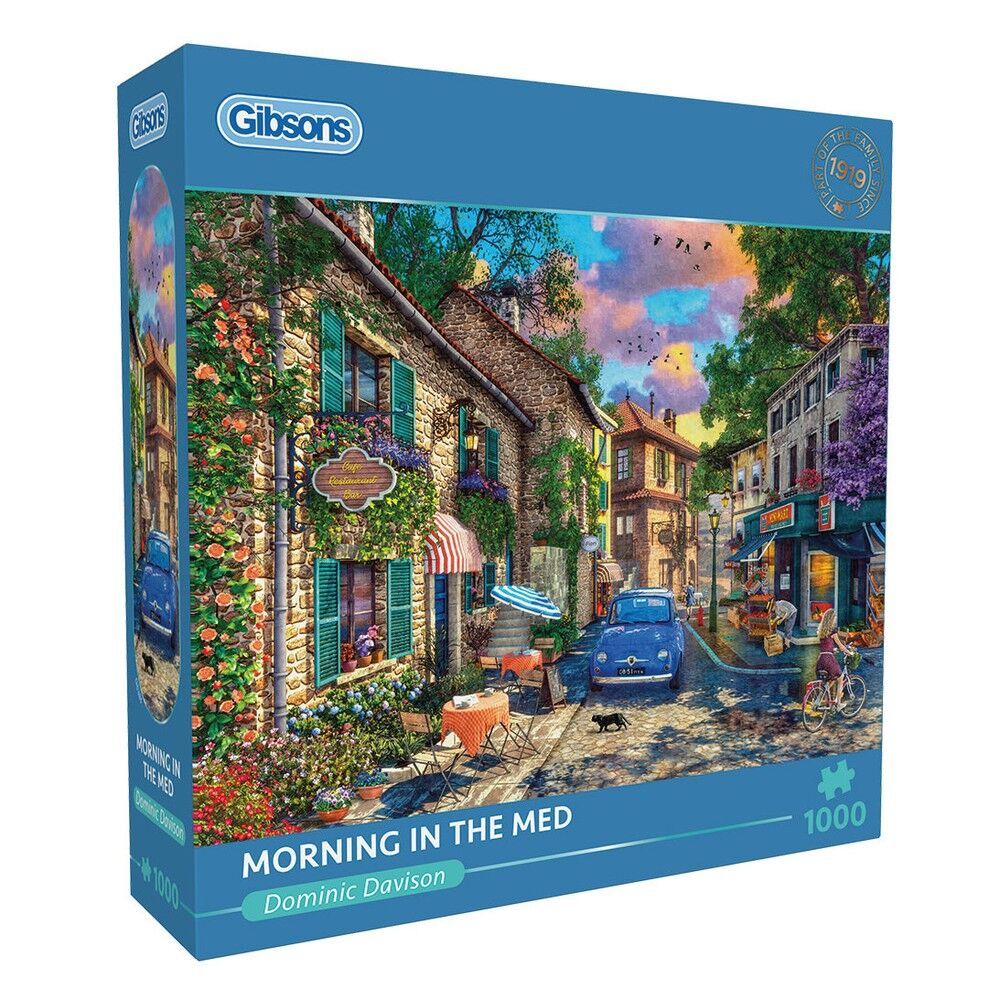 Gibsons 1000pc - Morning In The Med Puzzle
