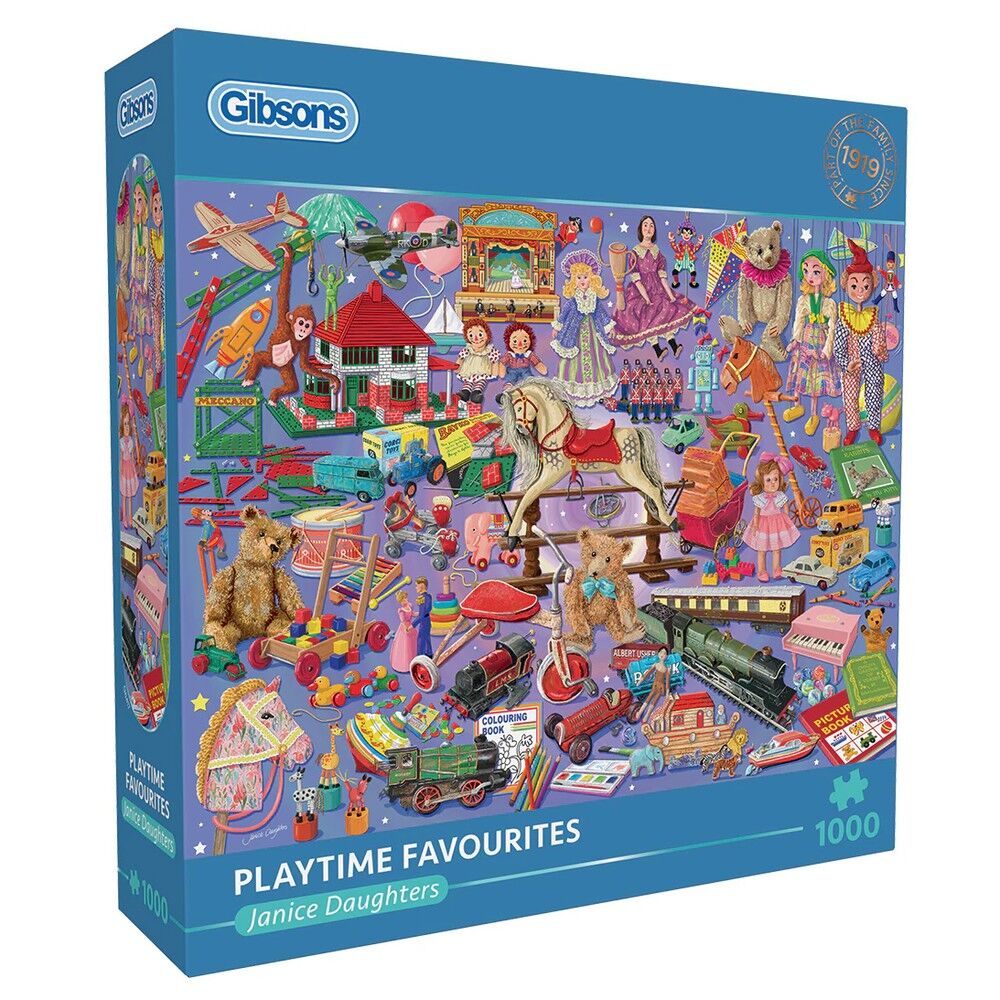 Gibsons 1000pc - Playtime Favourites Puzzle