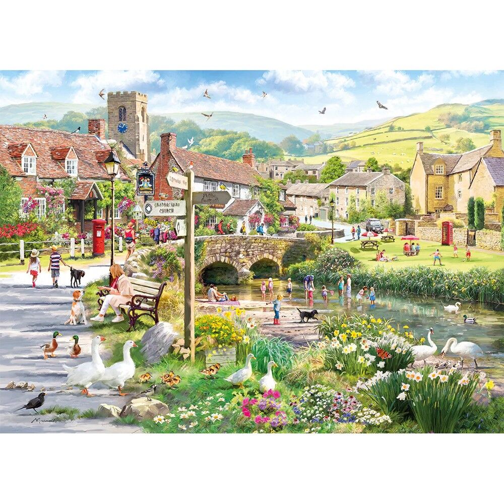 Gibsons 1000pc - Puddle Ducks & Paddling Puzzle
