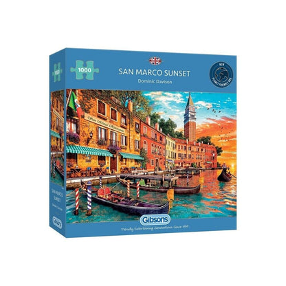 Gibsons 1000pc - San Marco Sunset Puzzle