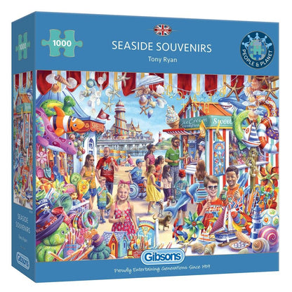 Gibsons 1000pc - Seaside Souvenirs Puzzle