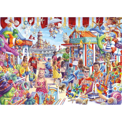 Gibsons 1000pc - Seaside Souvenirs Puzzle