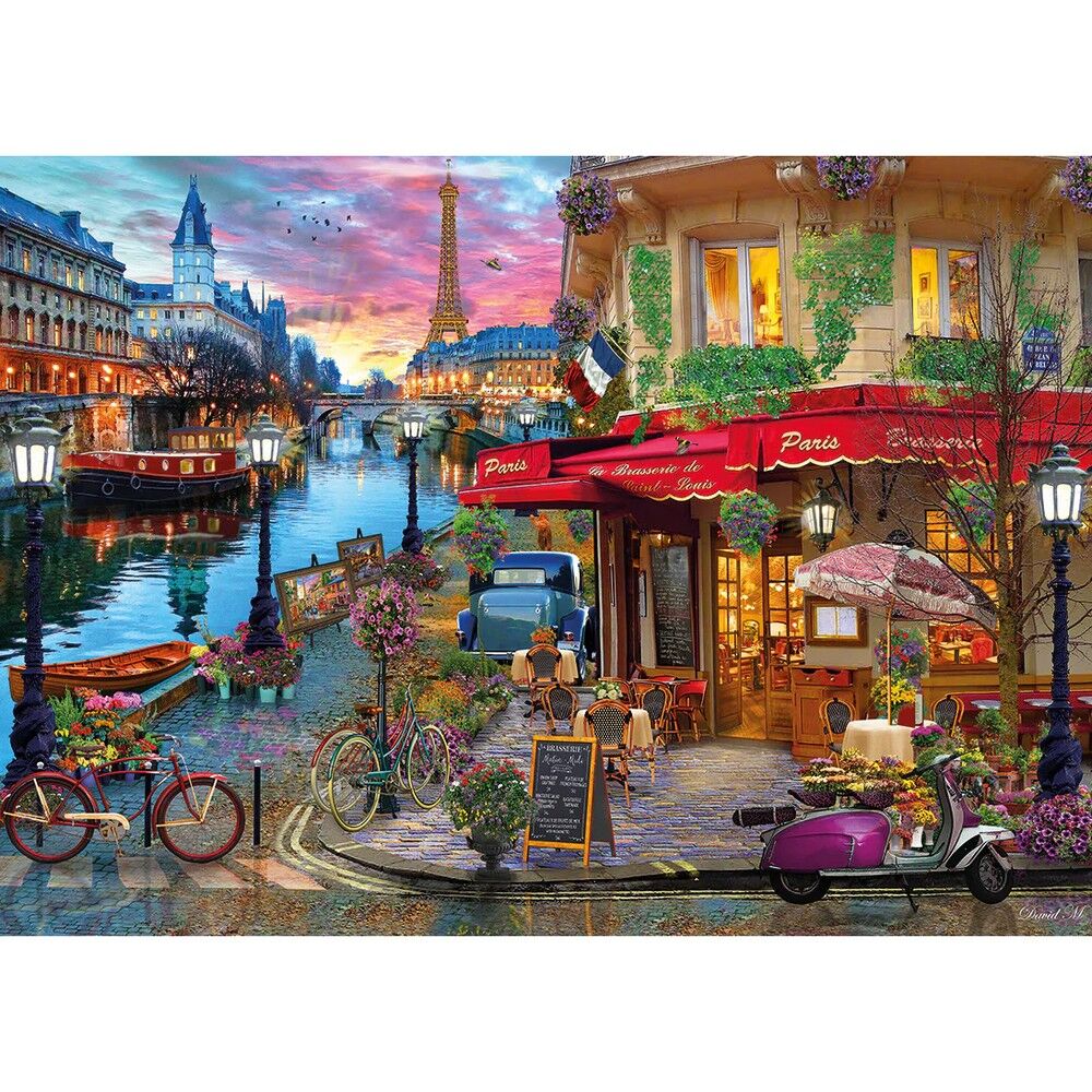 Gibsons 500pc XL - Sunset On The Seine Puzzle