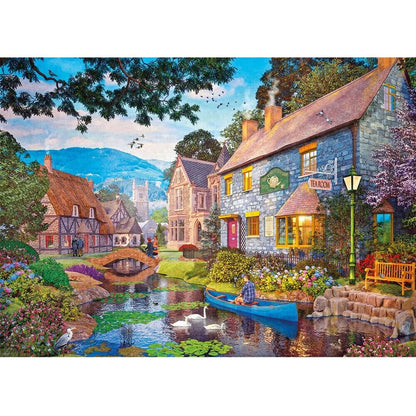 Gibsons 1000pc - Tea On The River Puzzle