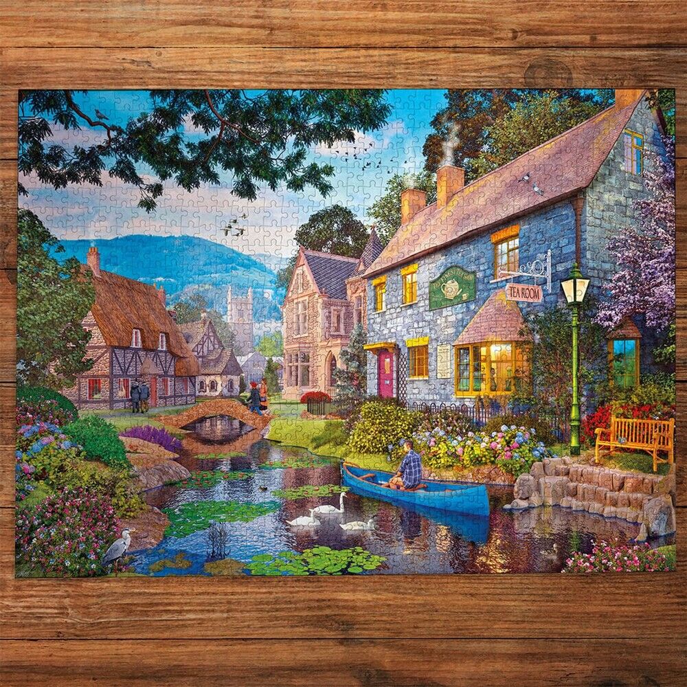 Gibsons 1000pc - Tea On The River Puzzle