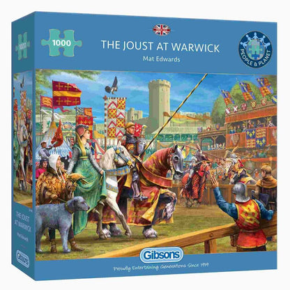 Gibsons 1000pc - The Joust At Warwick Puzzle
