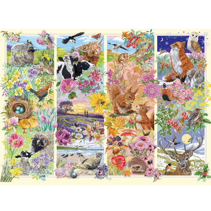 Gibsons 1000pc - Through The Seasons Puzzle