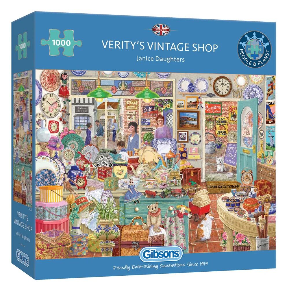 Gibsons 1000pc - Verity's Vintage Shop Puzzle