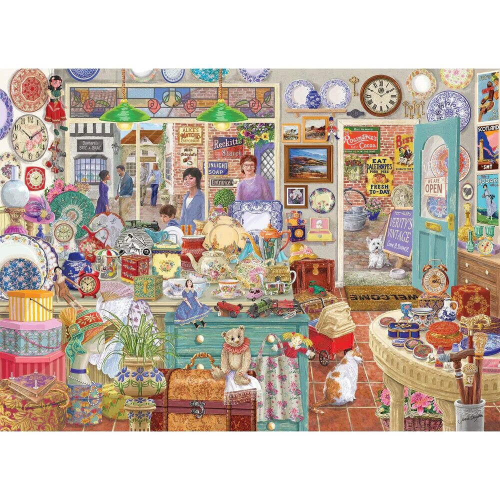 Gibsons 1000pc - Verity's Vintage Shop Puzzle