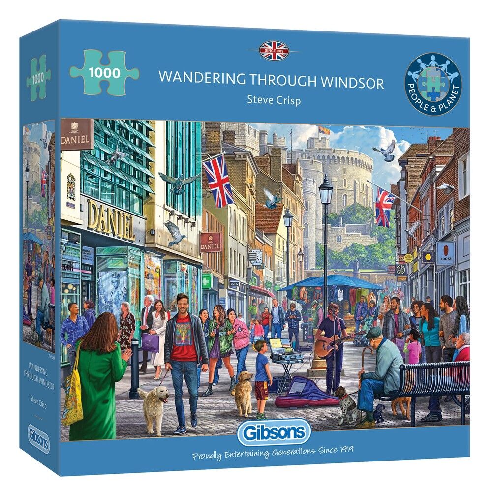 Gibsons 1000pc - Wandering Through Windsor Puzzle