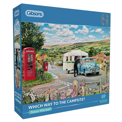 Gibsons 1000pc - Which Way To Campsite Puzzle