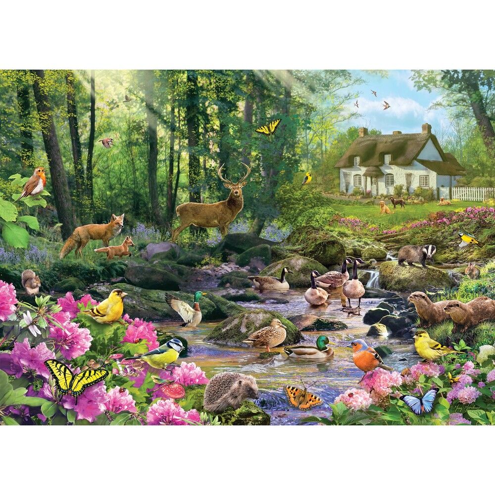 Gibsons 1000pc - Woodland Glade Puzzle