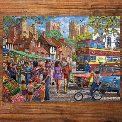 Gibsons 1000pc - York Market Puzzle