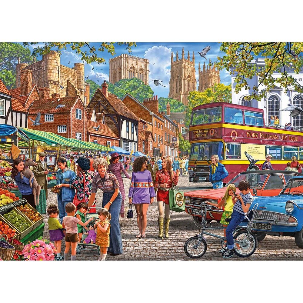 Gibsons 1000pc - York Market Puzzle