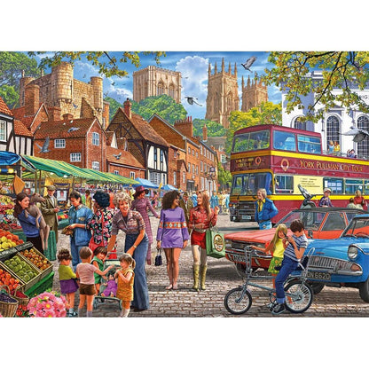 Gibsons 1000pc - York Market Puzzle
