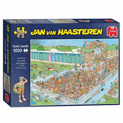 Jumbo Jan van Haasteren 1000pc - Pool Pile-Up Puzzle
