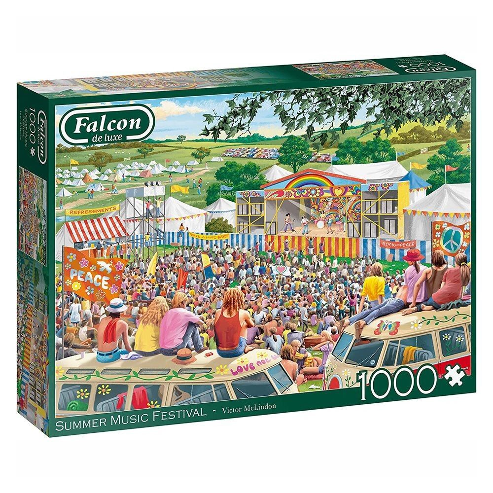 Falcon Deluxe 1000pc - Summer Music Festival Puzzle