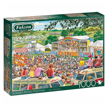 Falcon Deluxe 1000pc - Summer Music Festival Puzzle