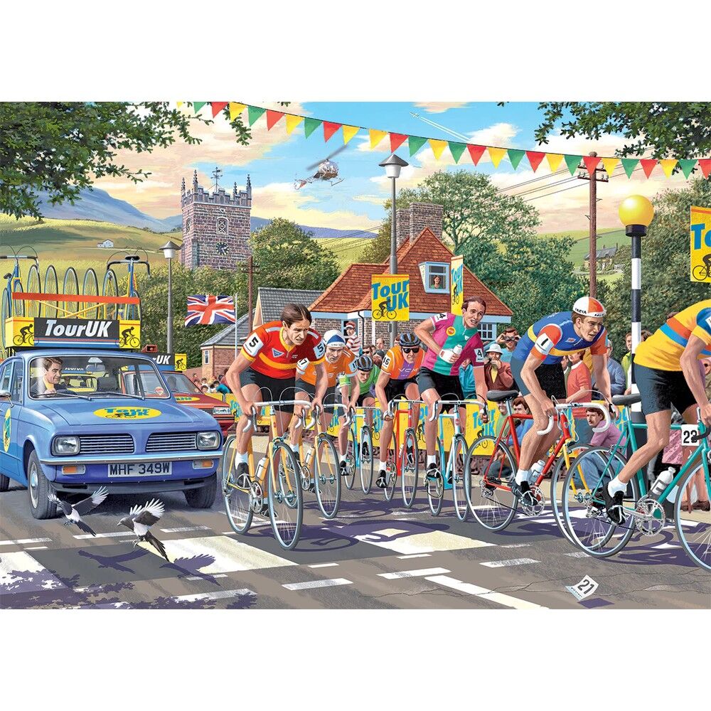 Falcon Deluxe 1000pc - The Bicycle Race Puzzle