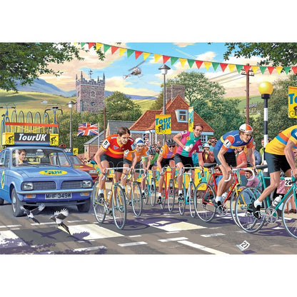 Falcon Deluxe 1000pc - The Bicycle Race Puzzle