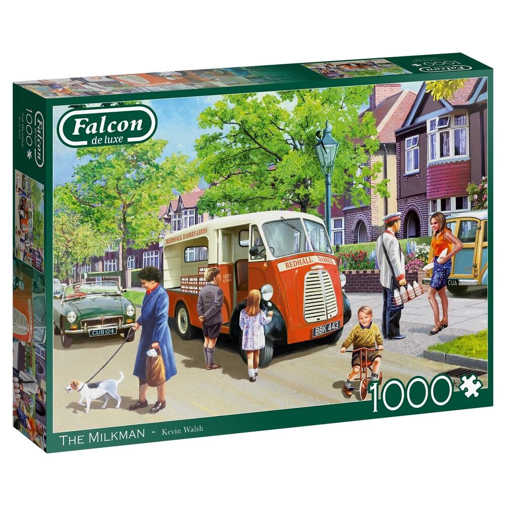 Falcon Deluxe 1000pc - The Milkman Puzzle