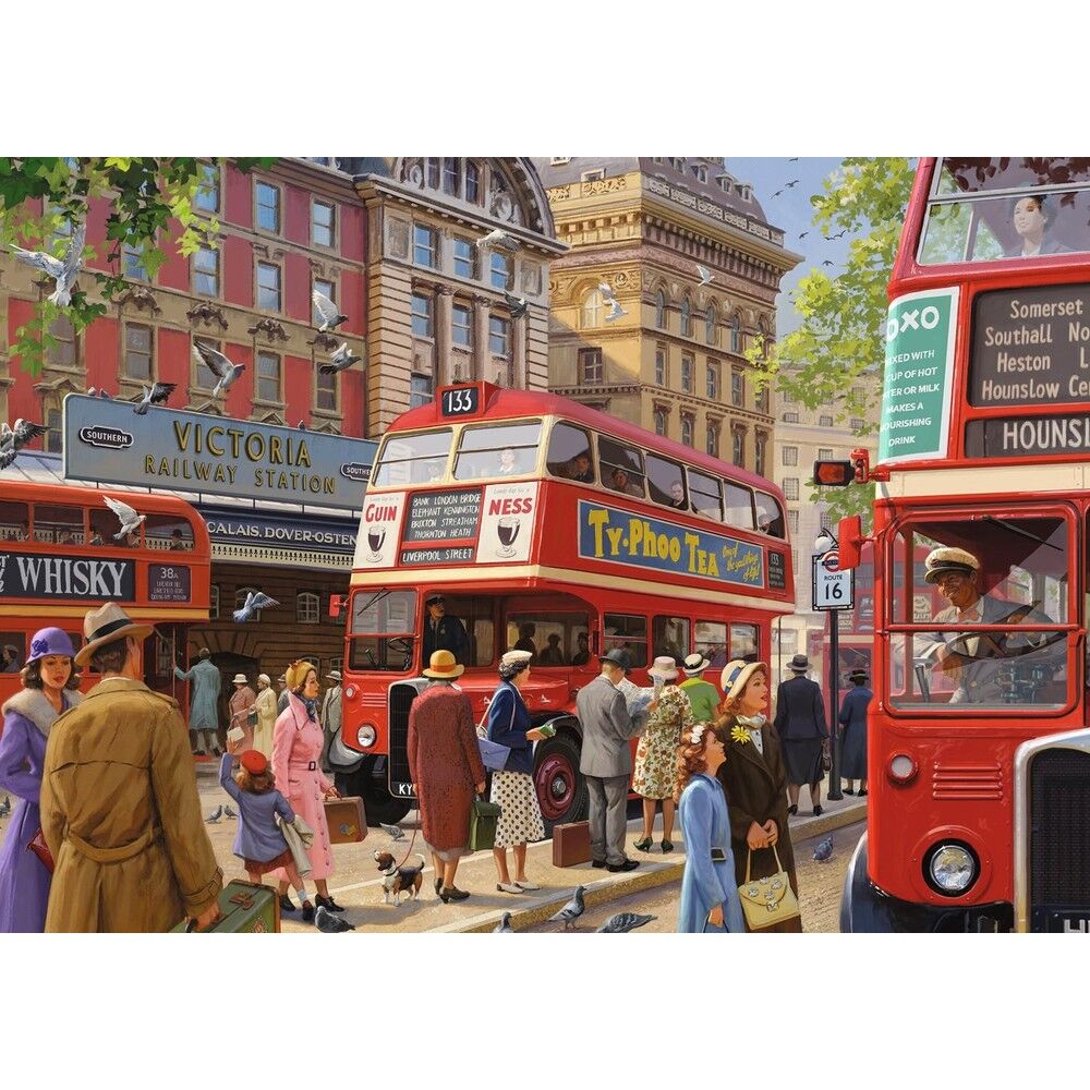 Falcon Deluxe 1000pc - Victoria Station Puzzle