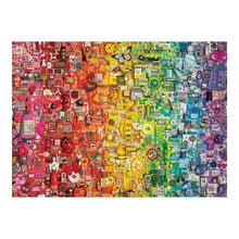 Cobble Hill 1000pc - Colourful Rainbow Collage Puzzle