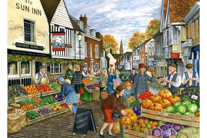 Holdson 1000pc - A Day Out - Farmers Market Today Puzzle