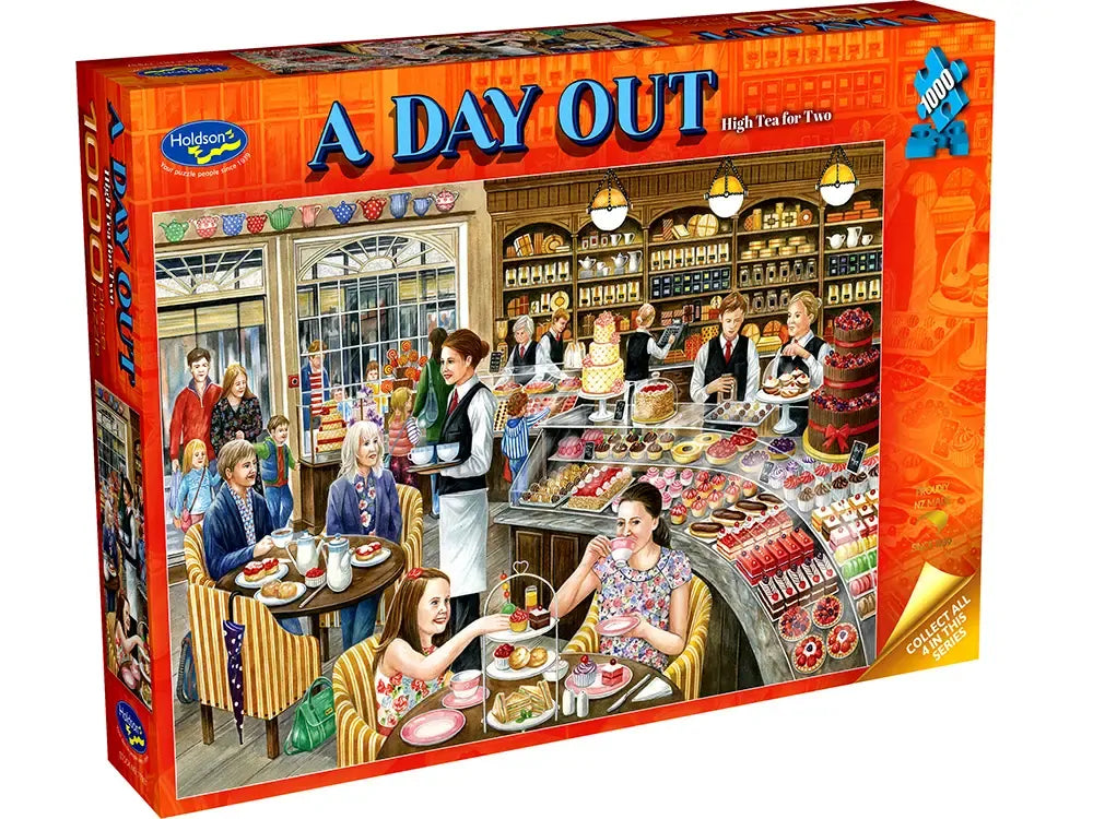 Holdson 1000pc - A Day Out - High Tea For Two Puzzle