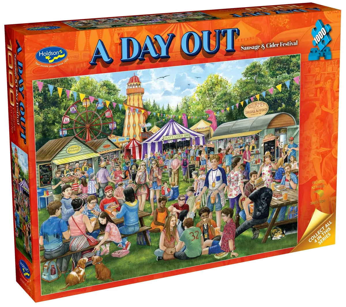Holdson 1000pc - A Day Out Sausage & Cider Festival Puzzle