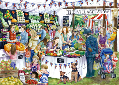Holdson 1000pc - A Day Out - The Village Show Puzzle