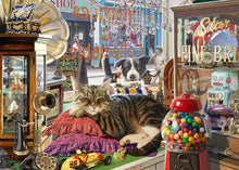 Holdson 1000pc - Cat Napping Antique Shop Cat Puzzle