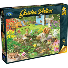 Holdson 1000pc - Garden Visitors Frogs in the Pond  Puzzle