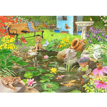 Holdson 1000pc - Garden Visitors Frogs in the Pond  Puzzle
