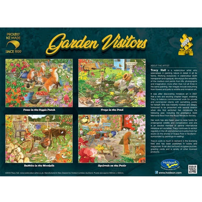 Holdson 1000pc - Garden Visitors Squirrels on the Patio Puzzle