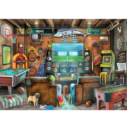 Holdson 1000pc - His & Hers Man Cave Puzzle
