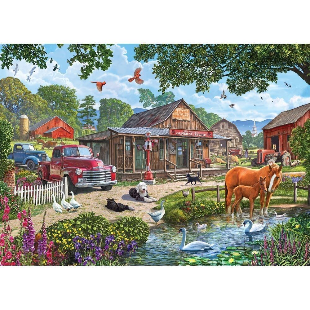 Holdson 1000pc - Horse & Hound Stillwater Puzzle