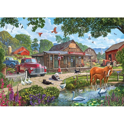 Holdson 1000pc - Horse & Hound Stillwater Puzzle
