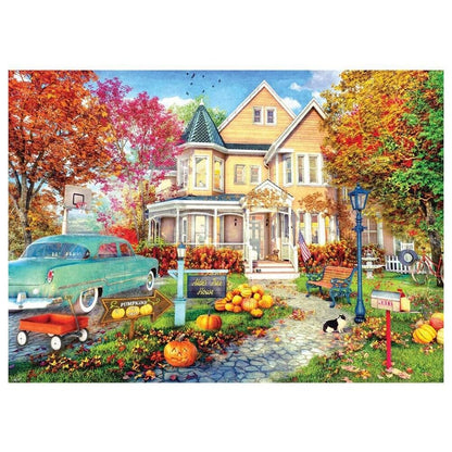Holdson 1000pc - House & Home - Autumn Town House Puzzle