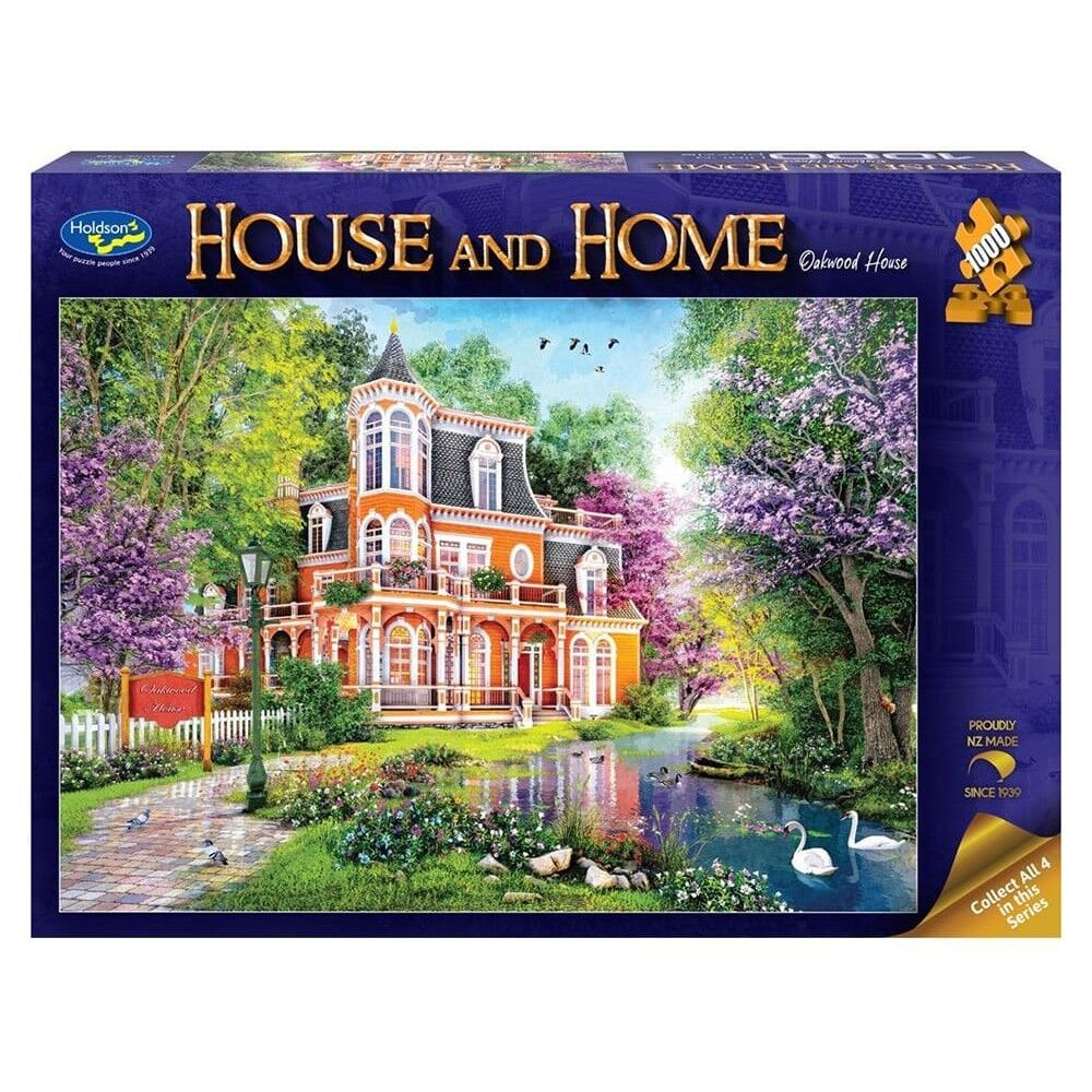 Holdson 1000pc - House & Home - Oakwood House Puzzle