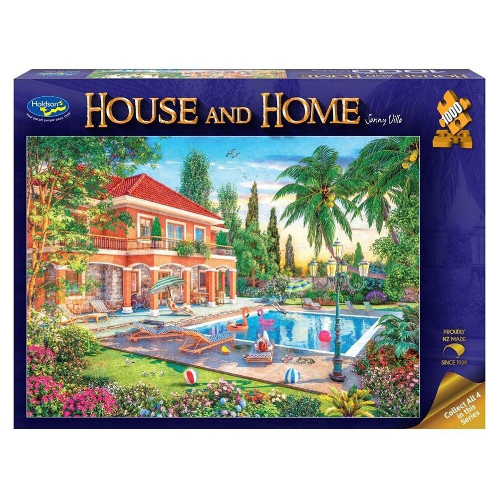 Holdson 1000pc - House & Home - Sunny Villa Puzzle