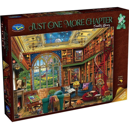 Holdson 1000pc - Just One More Chapter - Country Library Puzzle