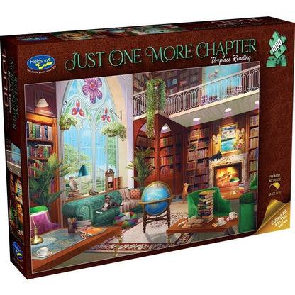 Holdson 1000pc - Just One More Chapter - Fireplace Puzzle