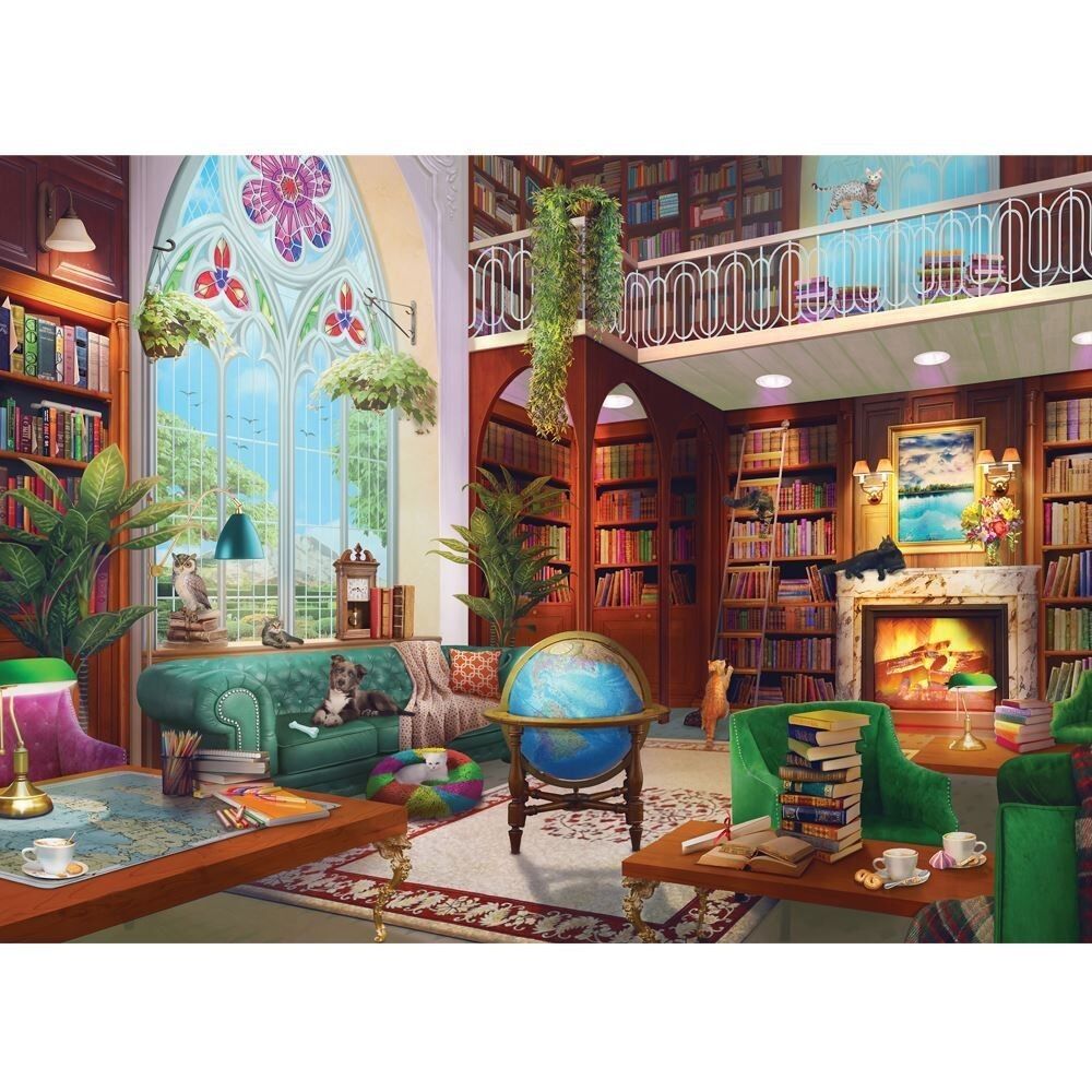 Holdson 1000pc - Just One More Chapter - Fireplace Puzzle