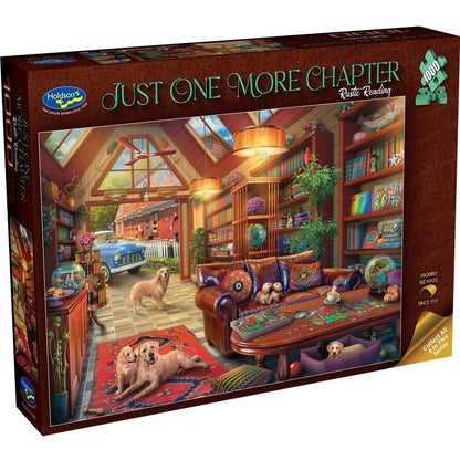 Holdson 1000pc - Just One More Chapter - Rustic Reading Puzzle