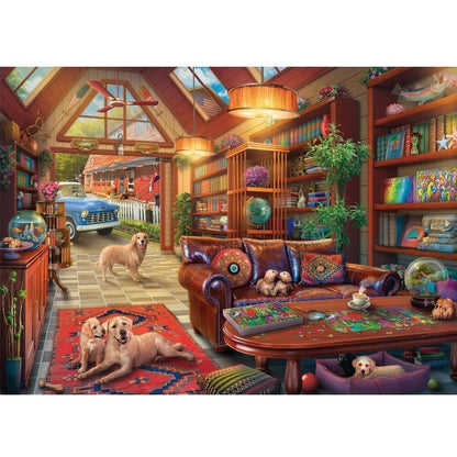 Holdson 1000pc - Just One More Chapter - Rustic Reading Puzzle