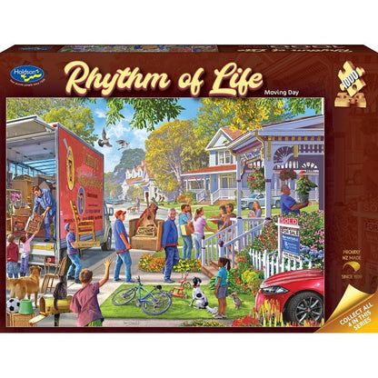 Holdson 1000pc - Rhythm Of Life Moving Day Puzzle