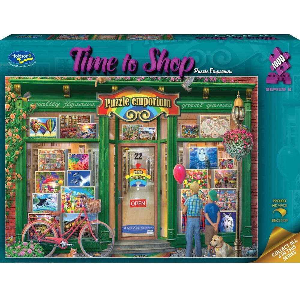 Holdson 1000pc - Time to Shop 2 - Puzzle Emporium Puzzle